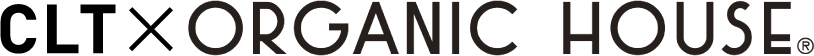 CLT × オーガニックハウス博多ロゴ